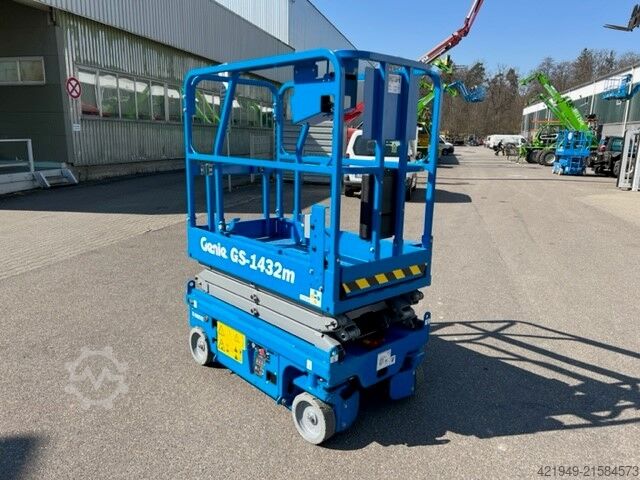 Plataforma de tesoura Genie GS-1432m E-Drive - inkl. AGM Batterien