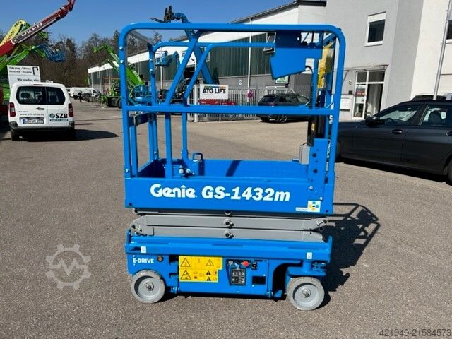 Plataforma de tesoura Genie GS-1432m E-Drive - inkl. AGM Batterien