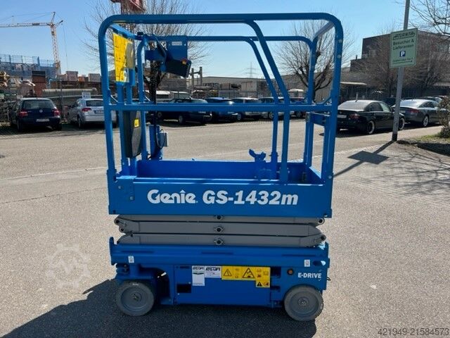 Plataforma de tesoura Genie GS-1432m E-Drive - inkl. AGM Batterien