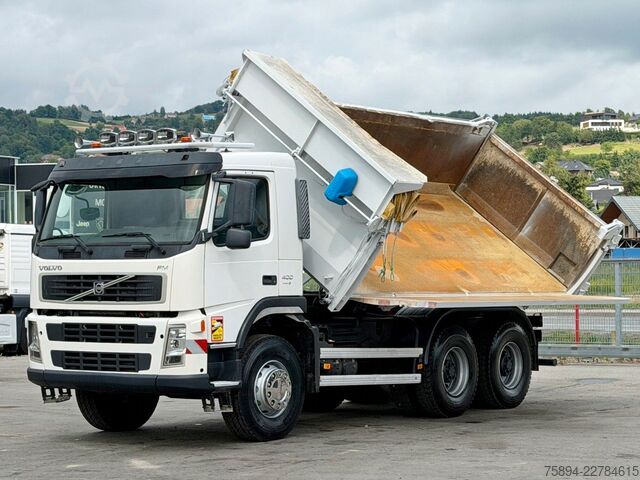 Kiper kamion VOLVO FM 400 * Kipper 5,20 m + Bordmatic * 6x4!