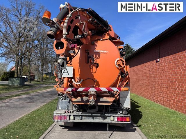 Vakuumtankbil MAN FE 410 Assmann Saug HD Spüler Recycling +  FB.