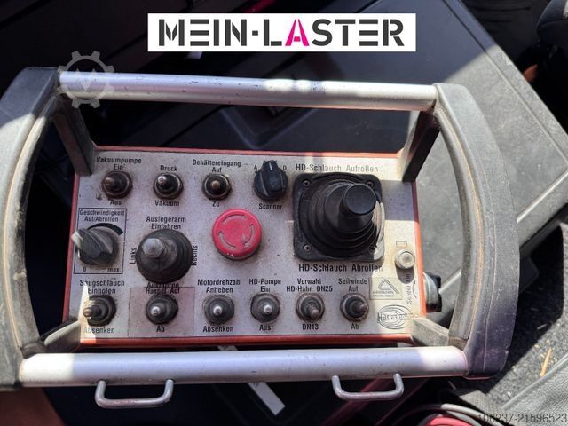 Vakuumtankbil MAN FE 410 Assmann Saug HD Spüler Recycling +  FB.