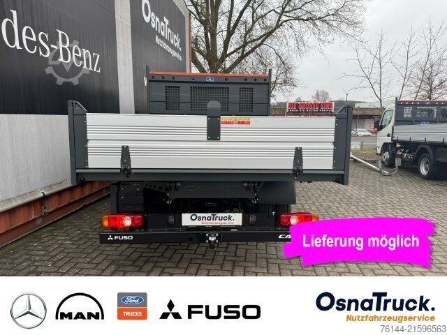 وان کمپر کمپرسی MITSUBISHI 3C15 AMT Hinterkipper+Box Automat.,Klima,AHK3,5t