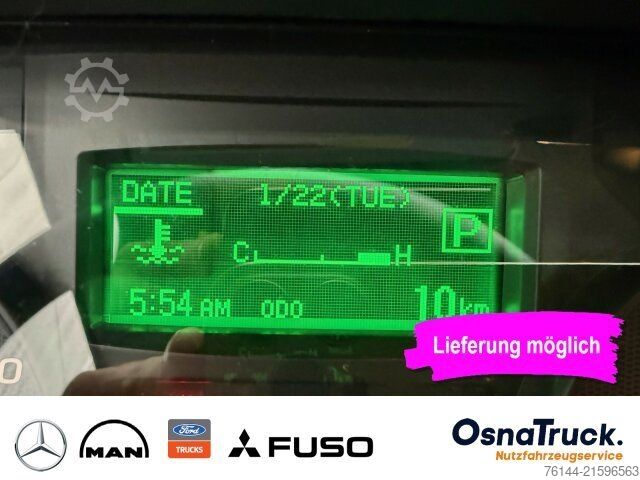 وان کمپر کمپرسی MITSUBISHI 3C15 AMT Hinterkipper+Box Automat.,Klima,AHK3,5t