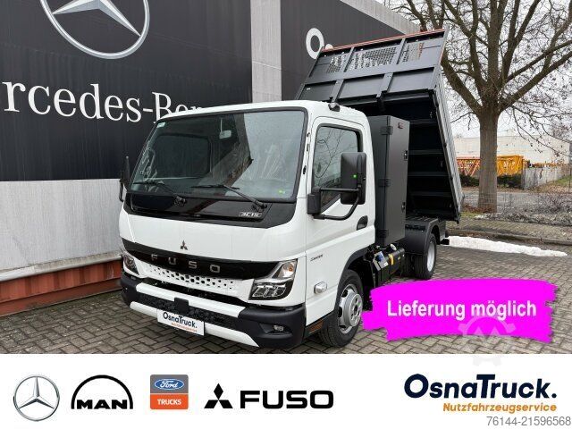 وان کمپر کمپرسی FUSO 3C15 AMT Hinterkipper+Box Automat.,Klima,AHK3,5t