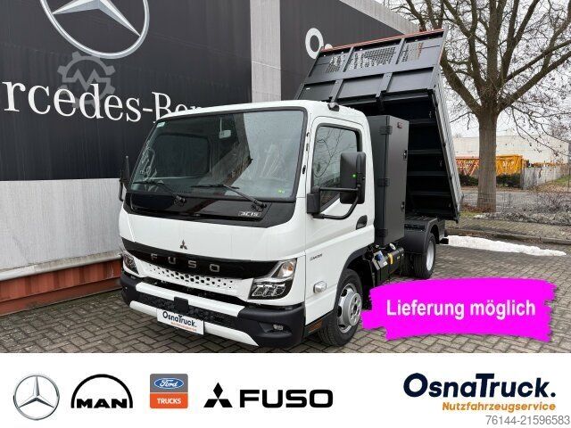 وان کمپر کمپرسی FUSO 3C15 AMT Hinterkipper+Box Automat.,Klima,AHK3,5t
