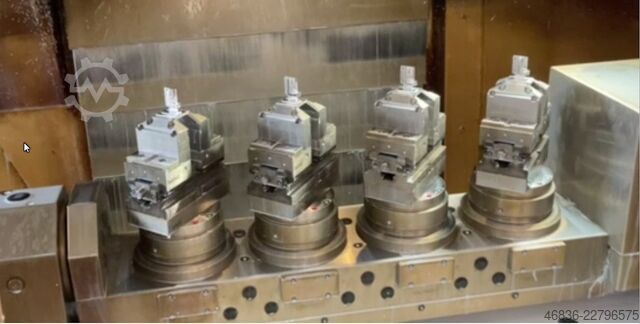 CNC avec 4ème/5ème axe, équipé de 4 broches Spinner VT 1150
