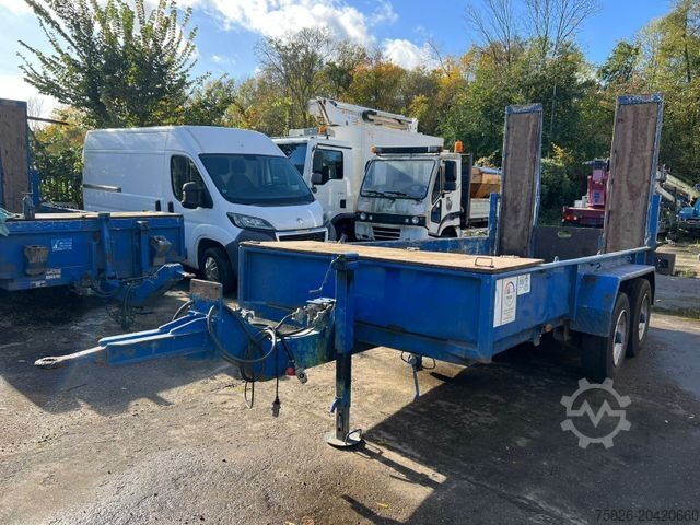 Trailer me platformë të ulët BLOMENRÖHR 552/6500 Tieflader 6,5t