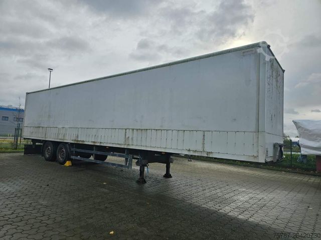 ボックスセミトレーラー SPIER Doppelstock mit Balken, 2 Achser