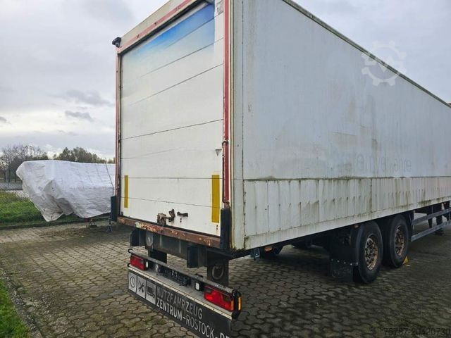 ボックスセミトレーラー SPIER Doppelstock mit Balken, 2 Achser