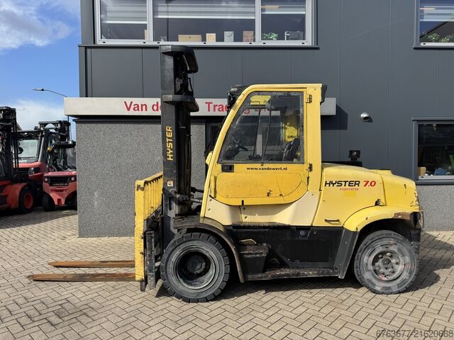 Hyster H7.0FT Duplo 390 Sideshift Cummins Diesel 2007 Forklift truck HYSTER H7.0FT Duplo 390 Sideshift Cummins Diesel 2007 Scheptruck