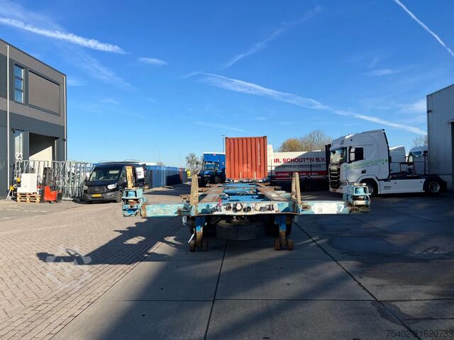 Containertransport Van Hool 3B0079 / SAF + Disc / 1x Extendable
