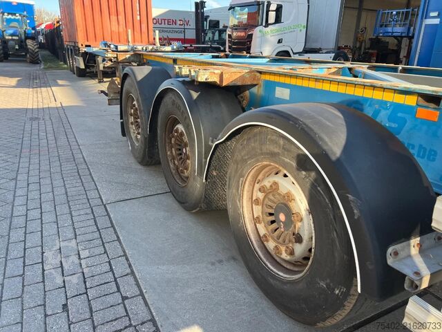 Containertransport Van Hool 3B0079 / SAF + Disc / 1x Extendable