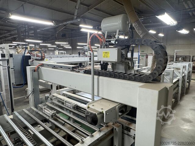 Yüksek frekanslı (HF) tutkal presi WEINIG Dimter T 5500 HF