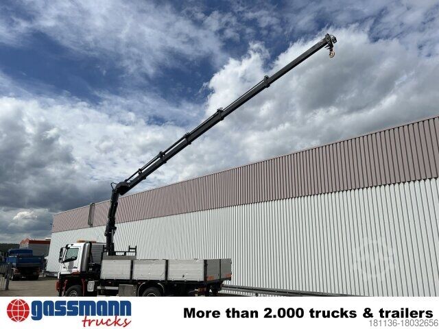 Камион с платформа Mercedes-Benz Axor 1828 A 4x4 mit Kran Hiab XS 166 E-5