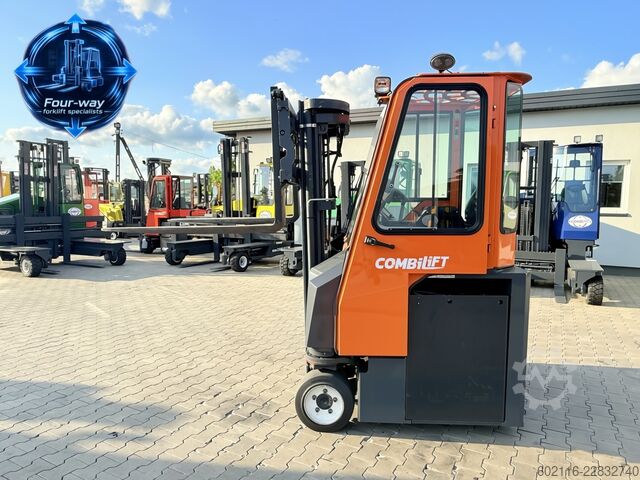 τετραπλής κατεύθυνσης περονοφόρο όχημα Combilift CBE2500 TRIPLEX 4900 POSITIONER CABIN