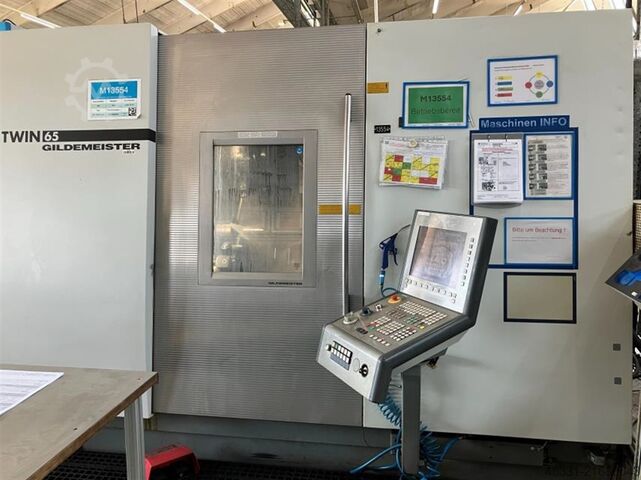 Centrul de strunjire și frezare CNC GILDEMEISTER MF TWIN 65-II