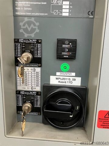 Centrul de strunjire și frezare CNC GILDEMEISTER MF TWIN 65-II