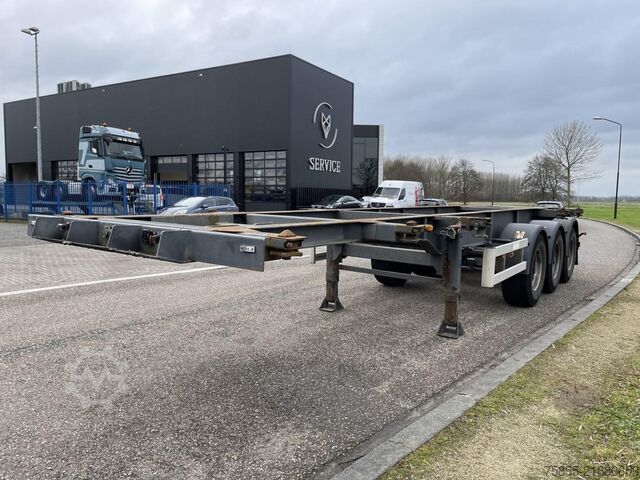 Transportul de containere Renders ROC 12.27 CC 20-30 FT Chassis / BPW Axles / Dis...