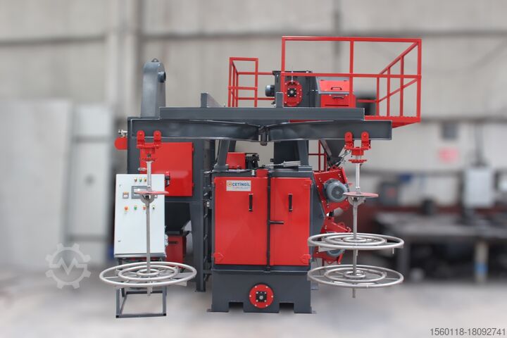 Stroj za peskanje z obešalnikom CETINGIL ASK 70/80 NEW