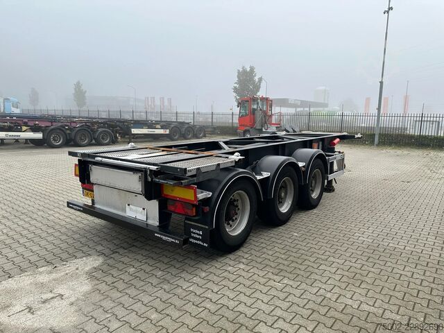 Vận tải container Van Hool 3B2013 20FT ADR CHASSIS / empty weight 3.300kg ...