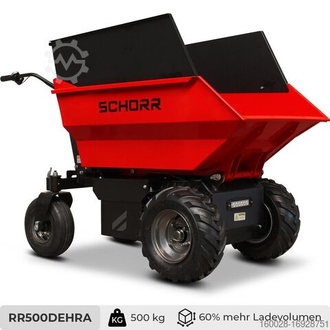 รถเทขนาดเล็ก SCHORR RR500DEHRAS Minidumper Elektro 1000W
