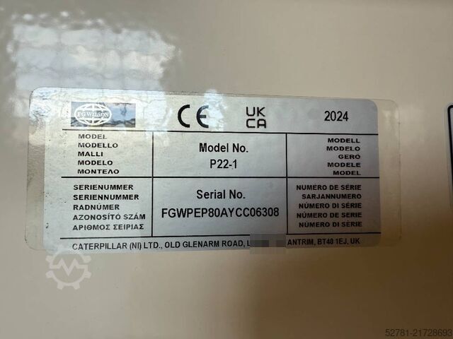 Agregat FG Wilson P22-1 - 22 kVA Open Genset - DPX-16002-O