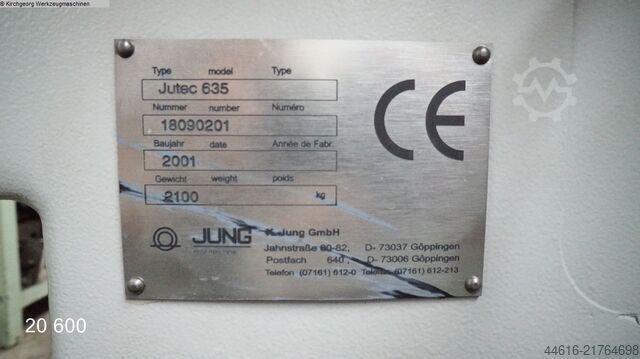 Mesin penggiling permukaan - horizontal JUNG JUTEC 635