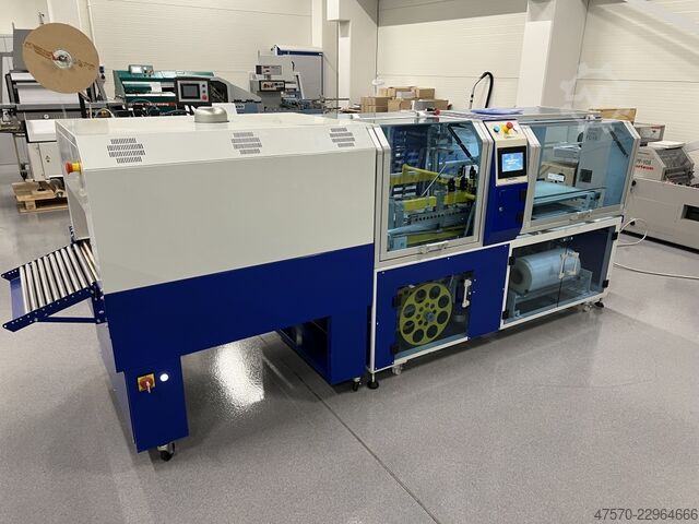 Foliewikkelmachine Italdibipack Mecpack FS + FornoTouch 5525EV Sealer with Shrink Tunnel