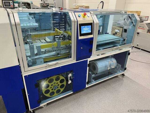 Foliewikkelmachine Italdibipack Mecpack FS + FornoTouch 5525EV Sealer with Shrink Tunnel