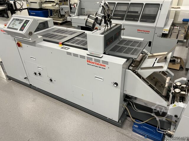 Brochureproductielijn Horizon VAC-600Ha + VAC-600Hc + SPF-200a + FC-200a Booklet Making Line