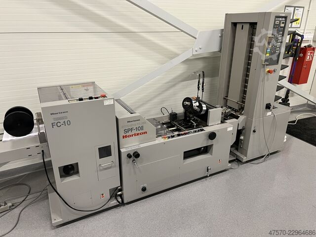 Brochureproductielijn Horizon MC-80a + SPF-10II + FC-10II Booklet Making Line
