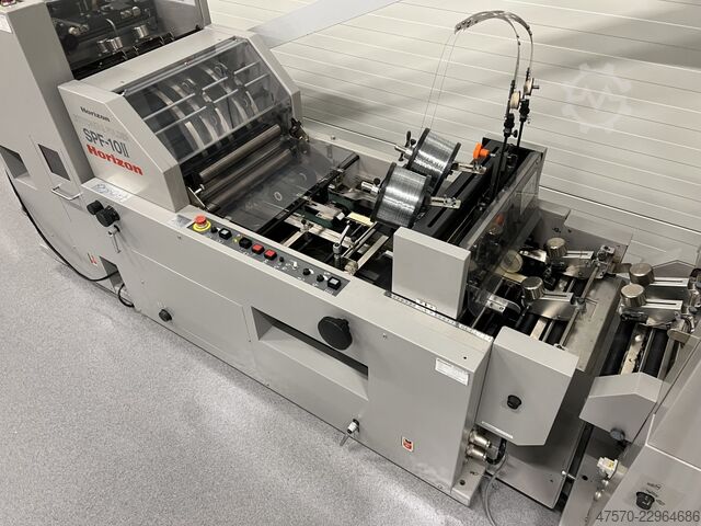 Brochureproductielijn Horizon MC-80a + SPF-10II + FC-10II Booklet Making Line