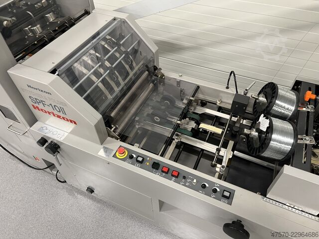 Brochureproductielijn Horizon MC-80a + SPF-10II + FC-10II Booklet Making Line