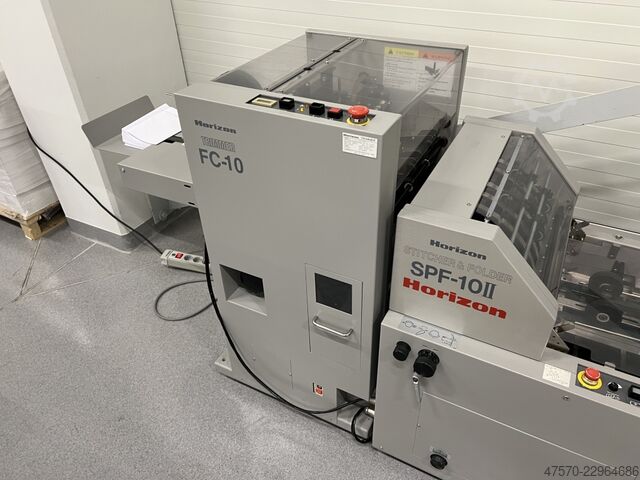 Brochureproductielijn Horizon MC-80a + SPF-10II + FC-10II Booklet Making Line