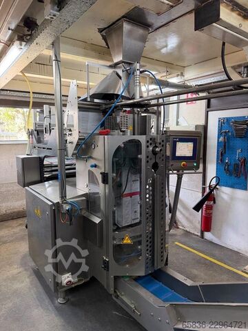 Linha completa de pesagem, embalagem e encaixotamento com Yamato e GEA SmartPacker SX400 GEA SmartPacker SX400