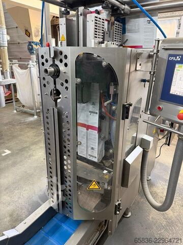 Linha completa de pesagem, embalagem e encaixotamento com Yamato e GEA SmartPacker SX400 GEA SmartPacker SX400