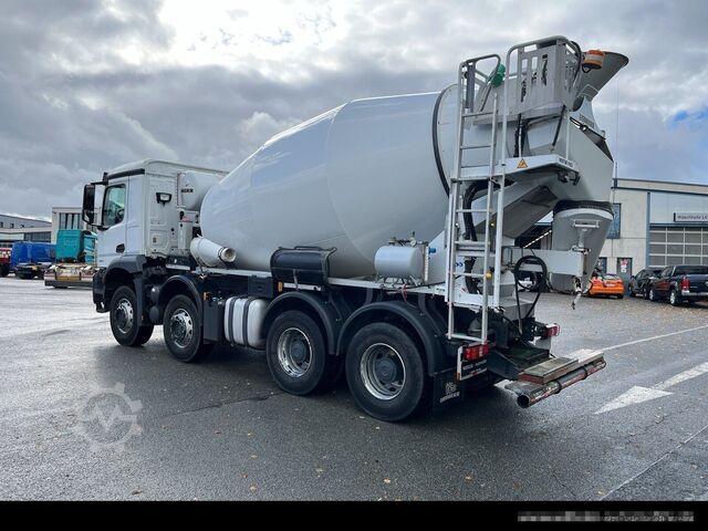 Miešačka betónu na podvozku MERCEDES-BENZ Arocs 3240 B 8x4*Liebherr HTM 905*9m³ Klima*2x