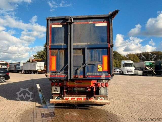Semi-reboque basculante KEMPF SKM 35/3 Stahlkippmulde 2 Liftachsen 50m³ 55m³