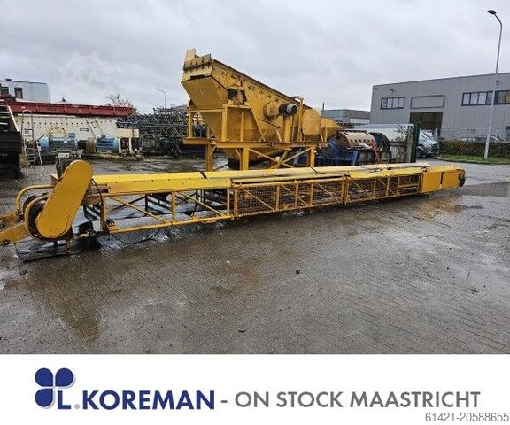 SBM 오스트리아 선별기, 배출 컨베이어 포함