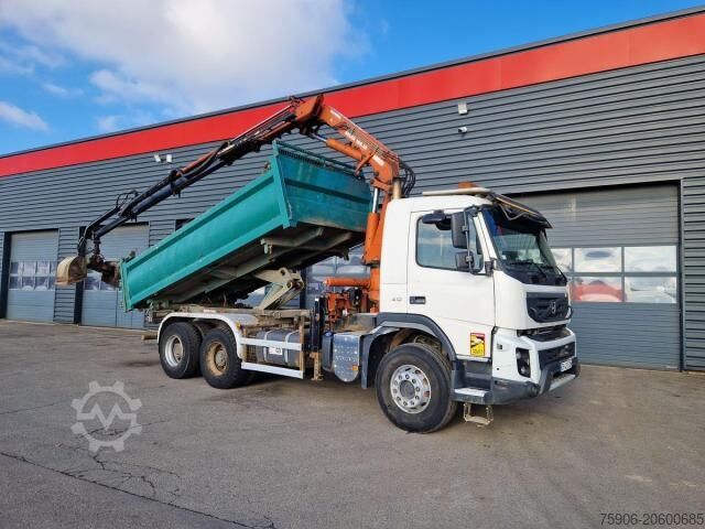 Φορτηγό γερανός roll-off Volvo FMX 410