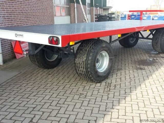 Flatbed 12 tons balenwagen