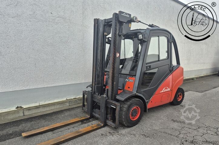 Diesel forklift Linde H35D-02