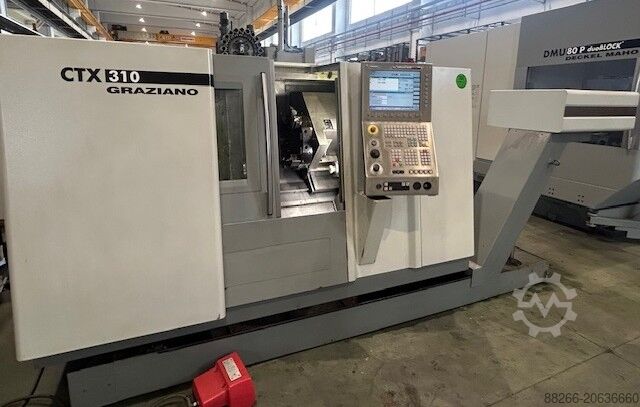 Centro de torneado y fresado cnc GRAZIANO CTX 310