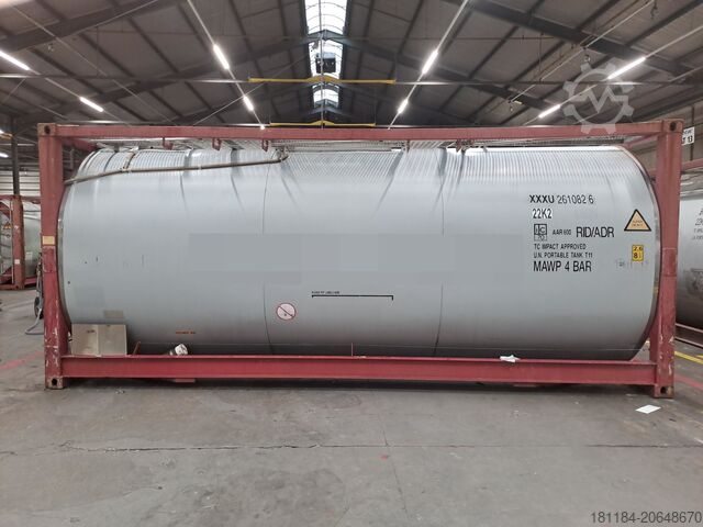 Conteneur-citerne Welfit Oddy 26.000 Liter V4A Vollrahmen Isomaße