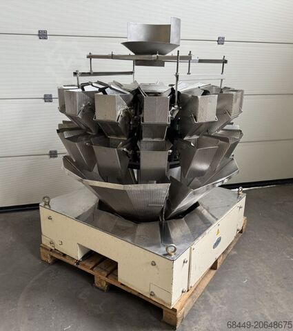 Pesadora multicabezal + máquina de envasado en flowpack Ishida - Rovema - Meerkopsweger - Verticale flowpacker