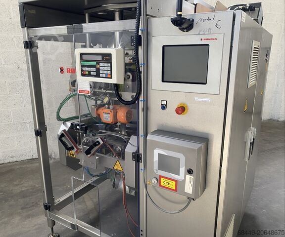 Pesadora multicabezal + máquina de envasado en flowpack Ishida - Rovema - Meerkopsweger - Verticale flowpacker