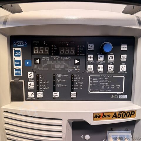 Logsuðutæki OTC Welbee A500P ACDC