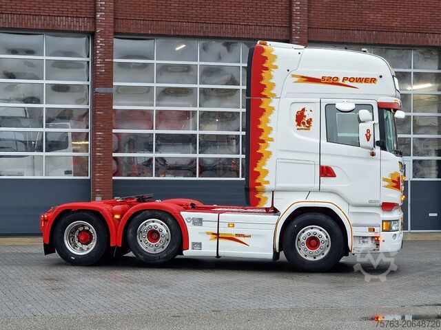 Standard-SZM Scania R520 V8 Topline 6x2/4 - Full air - Steering - E...