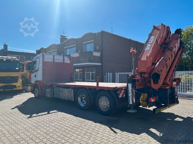 Dizalica na kamionu SCANIA R520 V8 Pritsche+ ATLAS 390 Kran +Lift-Lenkachse